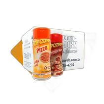 Temperos Pipoca - Cx 24 Frascos - 12 Pizza - 12 Presunto