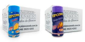 Temperos Pipoca Cx 24 Un - Queijo E Queijo Nacho