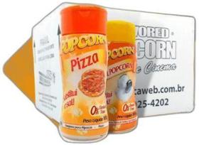 Temperos Pipoca Cx/ 24Un Frascos 12 Pizza 12 Sal Popcorn
