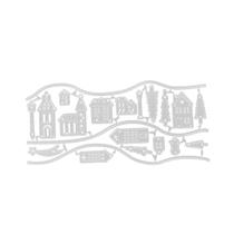 Template De Corte a Laser Em Metal Para Janela De Casa 3D, Remo De Barco, Para Fazer Cartões De Template De Corte a Laser Em Metal Para Janela De Casa 3D, Remo De Barco, Para Fazer Cartões De