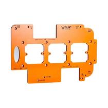 Template Multifuncional Para Abertura De Armário Sem Cabo, Localizador De Marcenaria