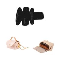 Template Para Bolsa De Moeda De Couro DIY, Molde De Acrílico Para Artesanato, Conjunto De