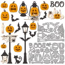 Template Stencil GLOBLELAND Halloween Pumpkin Pumpkin Lamp Die Template Stencil GLOBLELAND Halloween Pumpkin Pumpkin Lamp Die