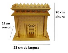 Templo De Salomão Em Mdf