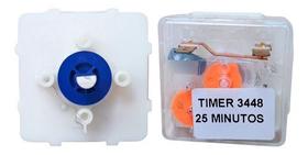 Temporizador 25 Min 2 Molhos Original 3448 para Tanquinho Wanke Temporizador 25 Min 2 Molhos Original 3448 para Tanquinho Wanke