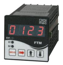 Temporizador 48x48mm FTM 90-240Vca/115-280Vcc Digimec Temporizador 48x48mm FTM 90-240Vca/115-280Vcc Digimec