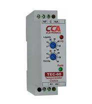 Temporizador Analógico Cíclico TEC-60SM-220V - Ajuste ON 0~60Seg - Ajuste OFF 0~60Min - 220Vca