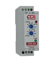 Temporizador Analógico Cíclico TEC-60SS-24V - Ajuste ON 0~60Seg - Ajuste OFF 0~60Seg - 24Vca/Vcc Temporizador Analógico Cíclico TEC-60SS-24V - Ajuste ON 0~60Seg - Ajuste OFF 0~60Seg - 24Vca/Vcc