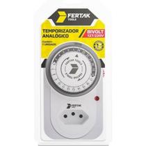 Temporizador analógico fertak tools bivolt Temporizador analógico fertak tools bivolt