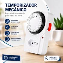 Temporizador Automático de Tomada 24 Horas Economia de Energia