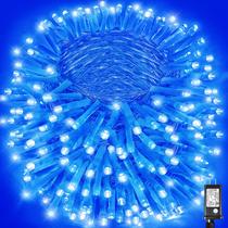 Temporizador azul impermeável String Lights Vivideal 500 LED 53m