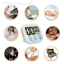 Temporizador Cronômetro Cozinha Relógio Timer Digital