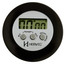 Temporizador Cronômetro Regressivo Progressivo Preto Herweg Temporizador Cronômetro Regressivo Progressivo Preto Herweg