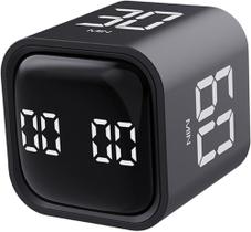 Temporizador Cubo Digital Pomodoro HREBOS IF-307 Mais Foco, Organização e Produtividade Temporizador Cubo Digital Pomodoro HREBOS IF-307 Mais Foco, Organização e Produtividade