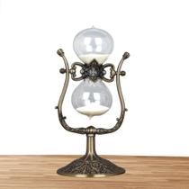 Temporizador de ampulheta NIUASH, 15 minutos, decoração de casa vintage