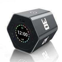 Temporizador De Contagem Regressiva Com Display LED Hexagonal Para Escritório Exercício Jogo Ensino
