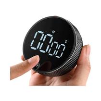 Temporizador De Cozinha Digital Magnético Manual Contagem Regressiva Cronômetro De Cozinha Rotativo