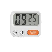 Temporizador de cozinha digital premium branco