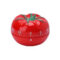 Temporizador de cozinha Temporizador mecânico Temporizador de cozimento em forma de tomate Temporizador de cozinha Temporizador mecânico Temporizador de cozimento em forma de tomate