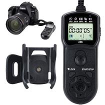 Temporizador de intervalômetro JJC de controle remoto para Canon EOS