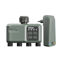 Temporizador De Irrigação Inteligente Eshico RF433 De 4 Zonas, Sem Fio, Controlado Por Aplicativo
