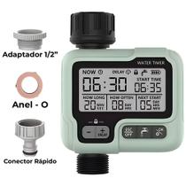 Temporizador de Irrigação Progamável, Automático, Para Hortas e Jardins - HCT-322-BS