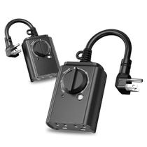 Temporizador de luz externa BN-LINK com sensor do crepúsculo ao amanhecer 15A