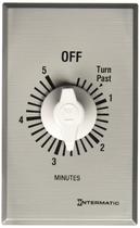 Temporizador de parede Intermatic FF5M SPST carregado por mola de 5 minutos
