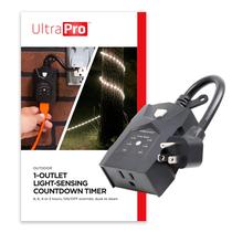 Temporizador de saída externa UltraPro 70301 Sensor do crepúsculo ao amanhecer