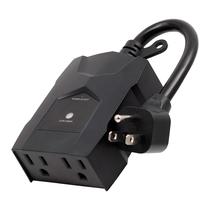 Temporizador de saída externa UltraPro Sensor do crepúsculo ao amanhecer preto