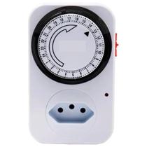 Temporizador De Tomada Chave Manual e Automática Bivolt 96 Programações Liga e Desliga Aparelhos