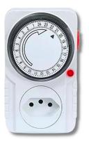 Temporizador de Tomada Mecânico Analógico Timer Progamavel Bivolt 110v/220v