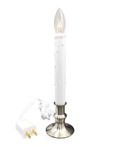 Temporizador diário elétrico Window Candle de 9 polegadas com base pesada