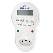 Temporizador Digital Compacto Bivolt 10A TE 2163 Decorlux