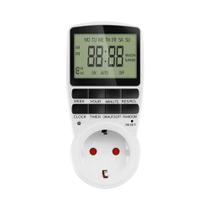 Temporizador Digital Eletrônico Programável 12/24 Horas 220V Para Cozinha Com Controle De Tempo E