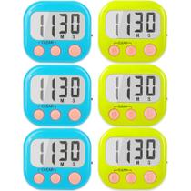 Temporizador Digital Magnético AOUCE para Aula, Paquete de 6, Azul y Verde Temporizador Digital Magnético AOUCE para Aula, Paquete de 6, Azul y Verde