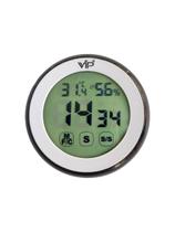 Temporizador Digital Timer de Cozinha Programável Multifuncional Touch Screen Magnético Pilhas Inclusas