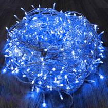 Temporizador impermeável String Lights KAQ 27m 240 LED azul