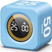 Temporizador KADAMS Cubo Pomodoro 5/10/25/50 min Azul Temporizador KADAMS Cubo Pomodoro 5/10/25/50 min Azul