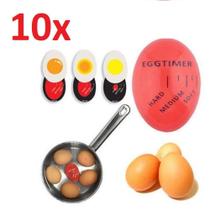 Temporizador Para Ovos Cozidos Kit 10 Timer Termometro Egg - Gimp