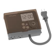 Temporizador para Piscina Digital à Prova d'Água Tiffcofio com Cabo de 2m e 2 Tomadas Temporizador para Piscina Digital à Prova d'Água Tiffcofio com Cabo de 2m e 2 Tomadas