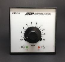 Temporizador Perfecta 96x96mm CTS-33 10min. 220V