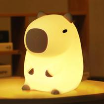 Temporizador recarregável de silicone Night Light Anywin Capybara