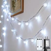 Temporizador remoto Flower String Lights JOLYMOLY 18m 100 LED 120V