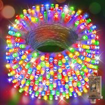 Temporizador remoto String Lights Hezbjiti 1000 LED 120m 8 modos