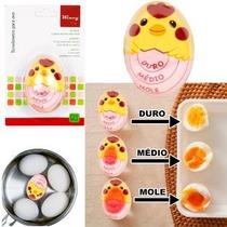 Temporizador Termômetro Timer Ovo Cozido Egg Mole Médio Duro