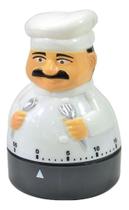 Temporizador Timer Cozinha Manual Formato Cozinheiro 60 Min