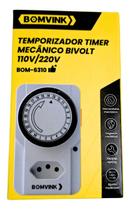 Temporizador Timer Mecânico Bivolt 110 220V Bombas Piscina Programável