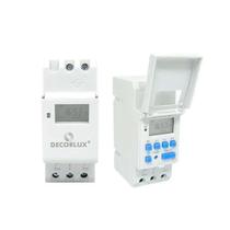 Temporizador Timer Trilho Digital DIN35 Industrial 16a 220v - Decorlux