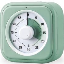 Temporizador Visual Nixroork 60 Minutos Silencioso com Contagem Regressiva Verde